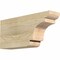 Ekena Millwork New Brighton Rough Sawn Rafter Tail, Douglas Fir, 4"W x 8"H x 18"L RFT04X08X18NEB00RDF - alternate 1